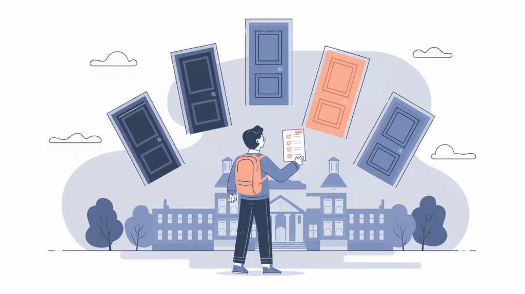 Illustration: comparing college consulting options side by side