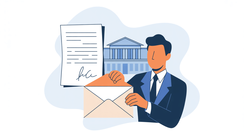 Illustration: preparing a letter of intent for a graduate program