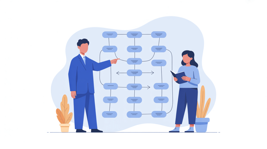 Illustration: mapping every stage of the application cycle