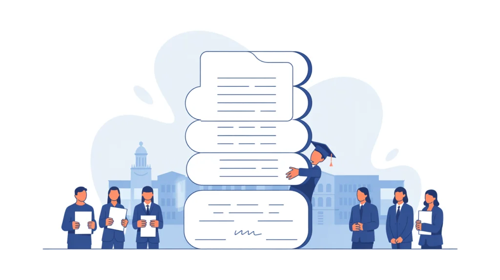 Illustration: assembling a statement of purpose section by section