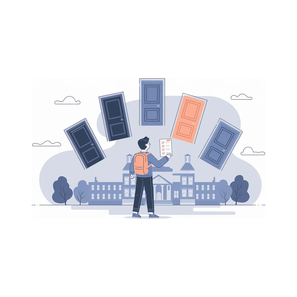 Illustration: comparing college consulting options side by side