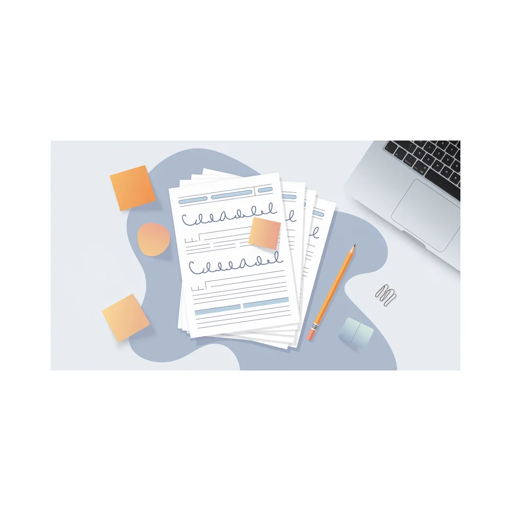 Common App essay drafts with revision notes