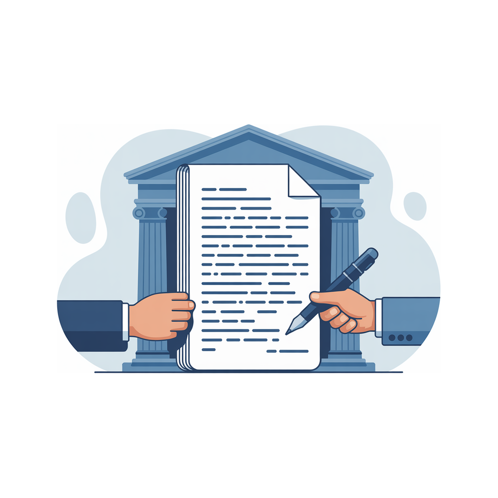 Illustration: an essay pulled between the applicant and an outside writer