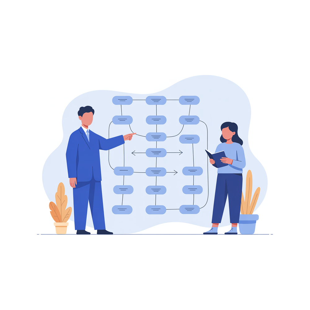 Illustration: mapping every stage of the application cycle