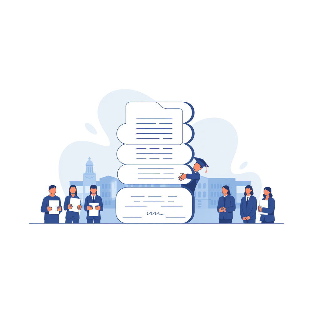 Illustration: assembling a statement of purpose section by section