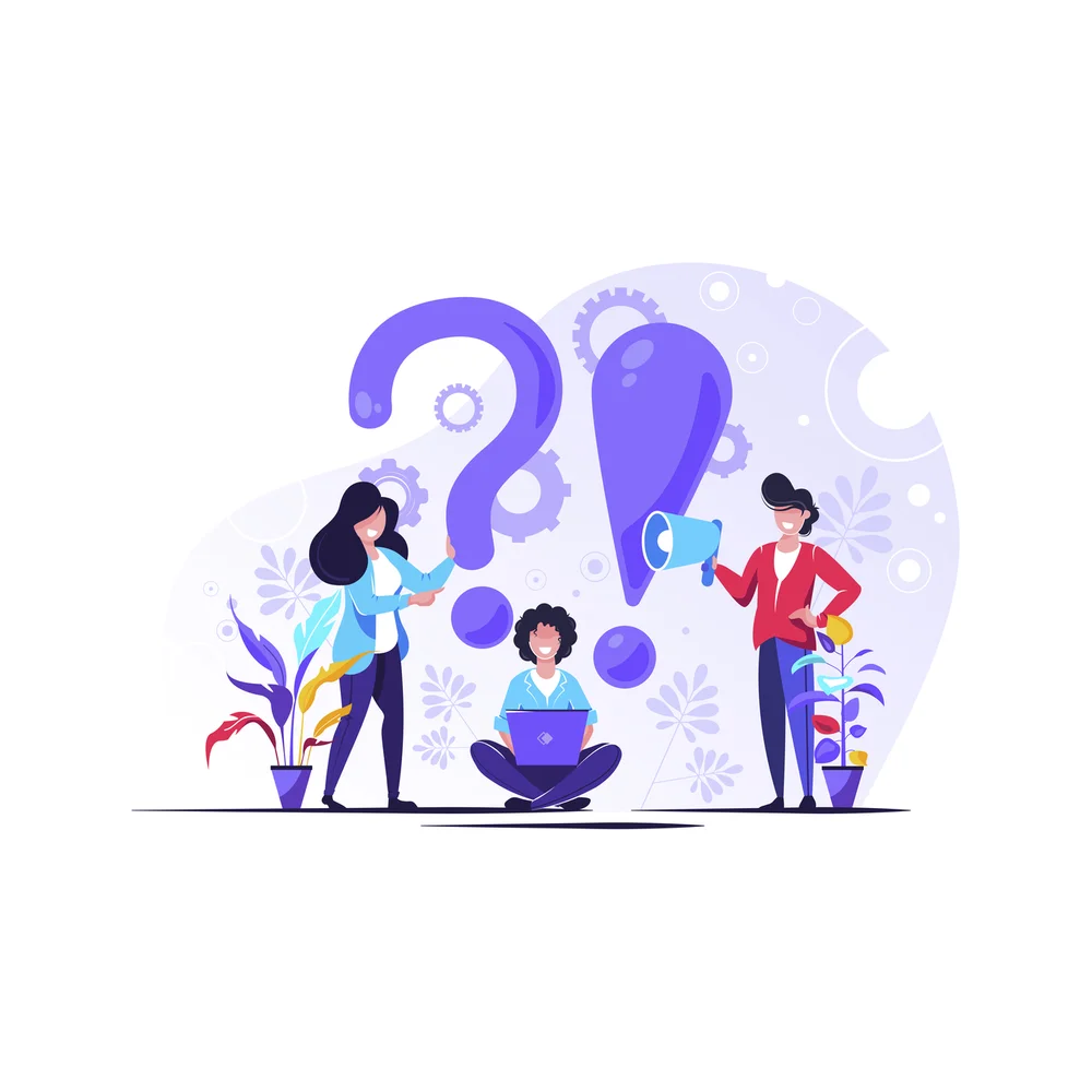 Illustration: four questions chosen from a longer list of possibilities